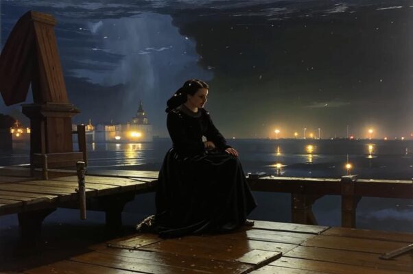 «Пристань безмолвна. Земля близка...»