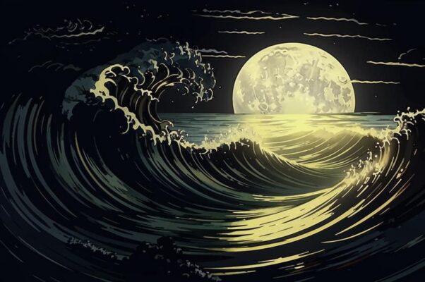 «Когда волна бежит чрез лунный свет...»