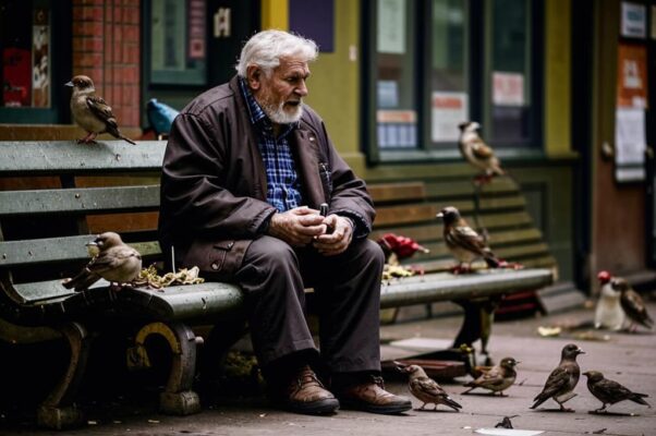 «Старенький пропойца...»