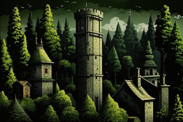 «На небе зарево. Глухая ночь мертва...»