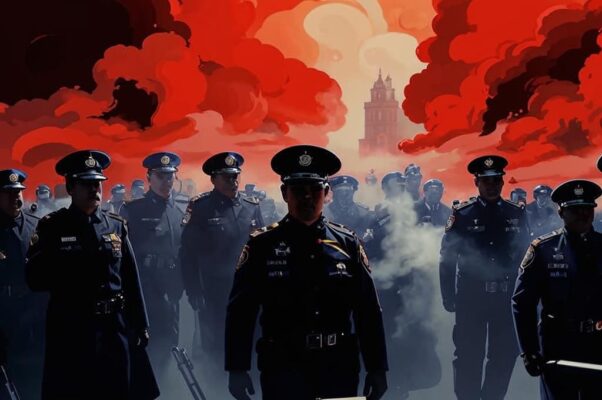 «Стояли угрюмые, злые...»