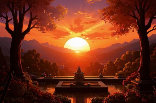 «Облит последними лучами...»