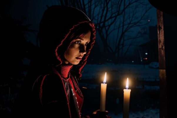 «Перед зеркалом свеча...»