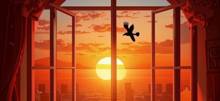 Птичка («Воздушная птичка, на окне у меня…»)