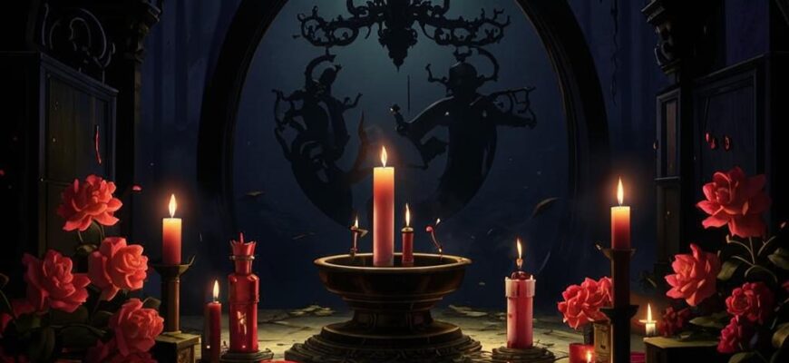 Там («Ровно в полночь гонг унылы…»)