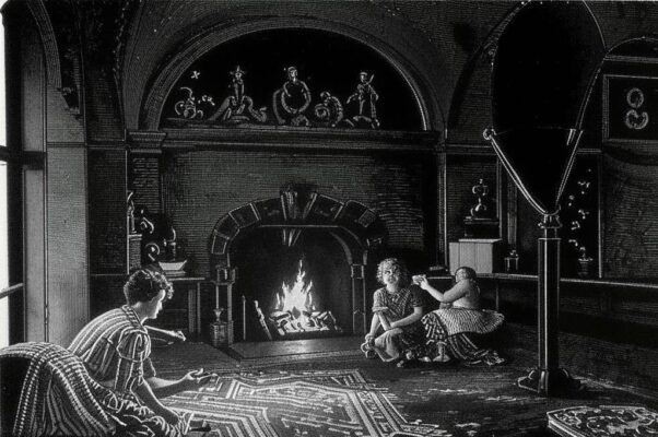 «Ты у камина, склонив седины...»