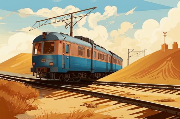 «Он мчался беззаботный, качая мягкий дым...»