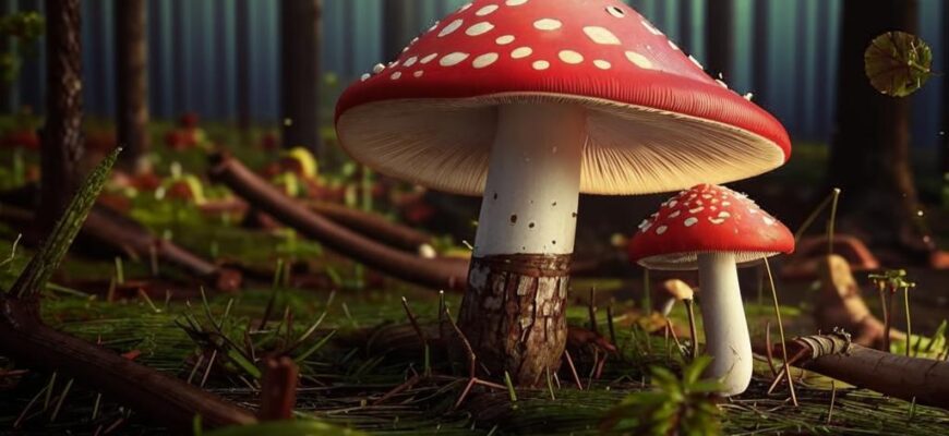 По грибы («Ищу грибы, вскрывая палочко…»)