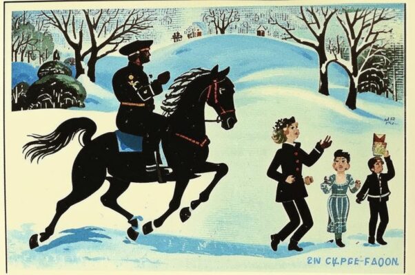 «Как утомленный почтальон...»