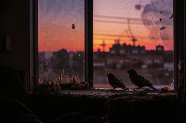 «Черной пылью покрыт подоконник...»