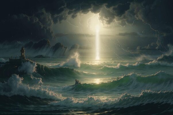 «Когда не разделишь в клокочущем шторме...»