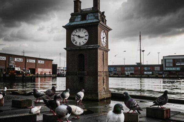 «Здесь гулок шаг. В пакгаузах пустых...»