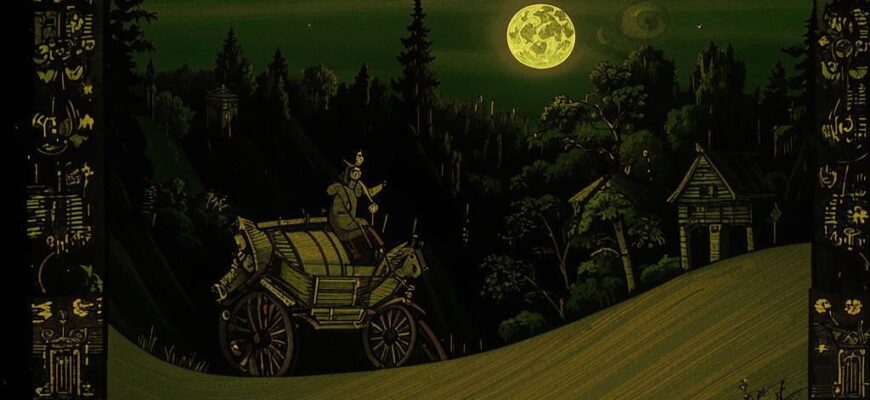 «Едем бором, черными лесами...»