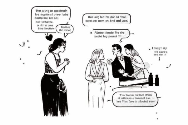 Накануне («Она задумчиво сидела меж гостей…»)