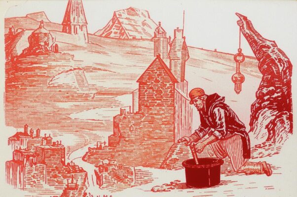 «Поет, краснея, медь. Над горном...»