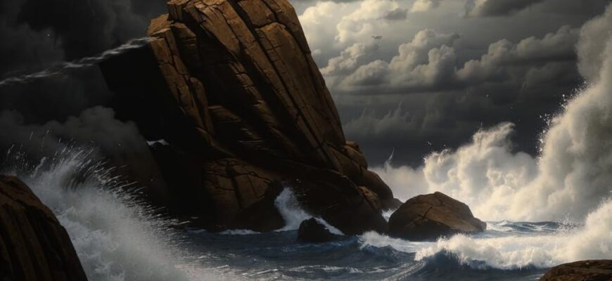 «Дикий ветер воет в скалах...»