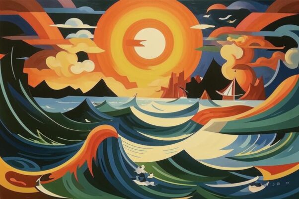 Море («Всё неподвижно в царстве зноя…»)