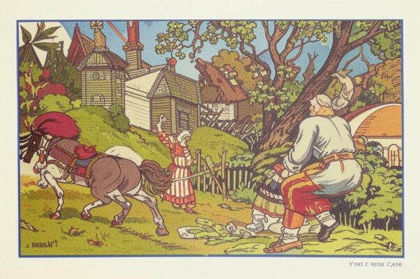 Художник («Хрустя по серой гальке, он проше…»)