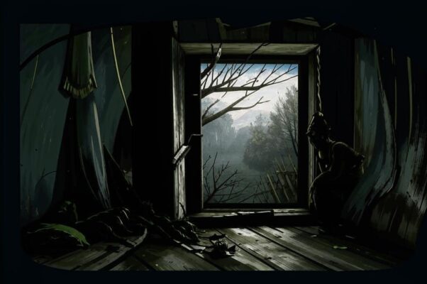 «Полынный ветер в узкое окно...»