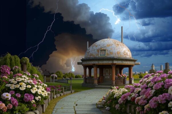 «Тяжелый гром дорожки укатал...»