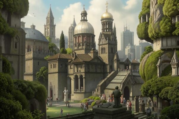 «Церкви, обстроенные дворцами...»