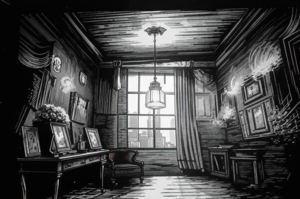 «Зажигаются лампочки. Комнаты все полны...»