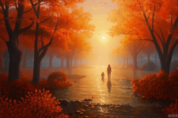 «Прошедших дней немеркнущим сияньем...»