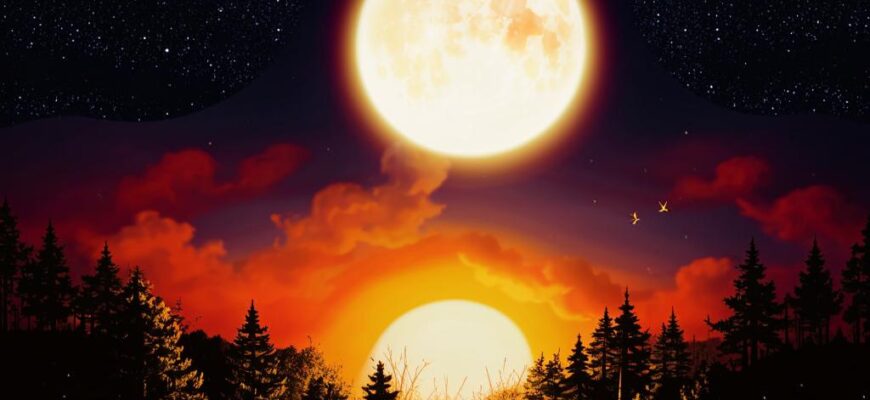 «Час покоя! Стелет тени...»