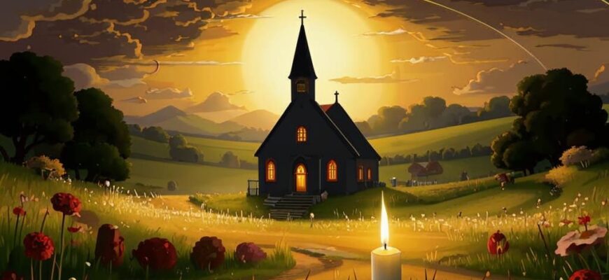 «В приделе маленькой церквушки...»