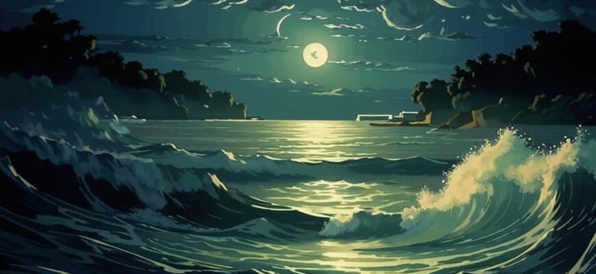 Полнолуние («Мы волны морские, мы дышим луной…»)