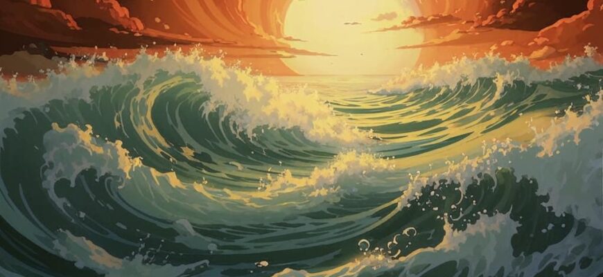 Прилив («Морской прилив растет, подъятый глубиной…»)