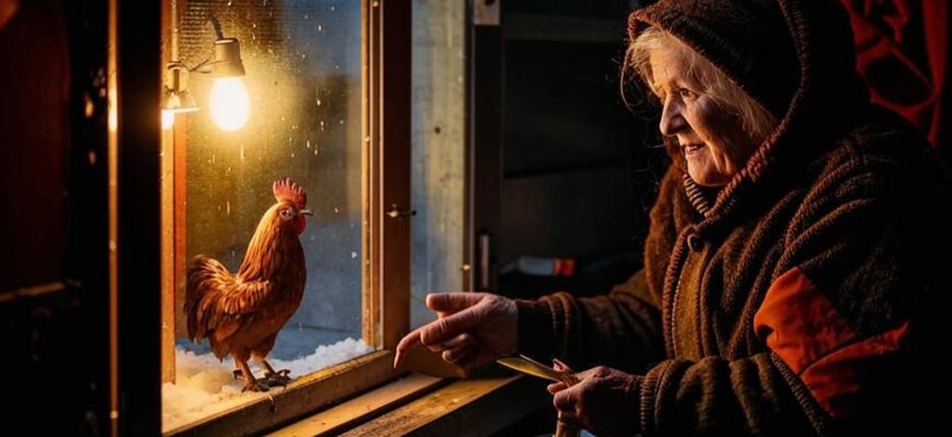 Сказка о петухе и старушке