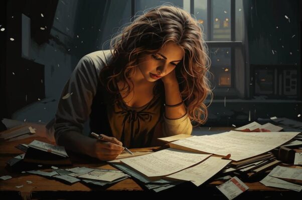 Старые письма («Вот они, грустные, полные страст…»)