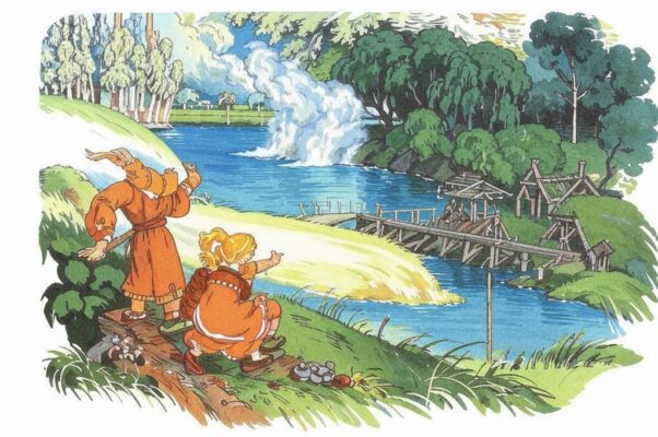 На островах («Вновь оснежённые колонны…»)