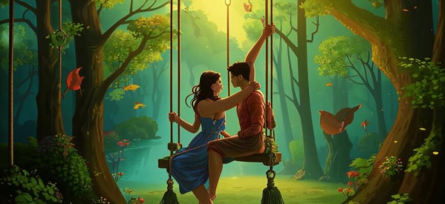 Забвение («Смыкая две ели…»)