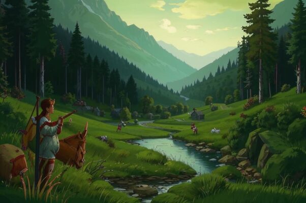 Из Байрона («Мечтать в полях, взбегать на выси гор…»)