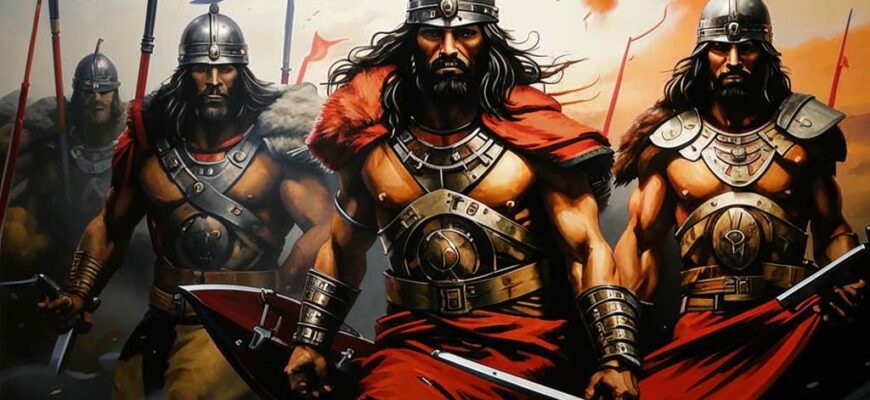 Скифы («Мы блаженные сонмы свободно кочующих скифов…»)