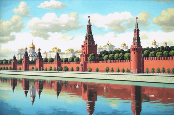 «Реки Москвы пустынный вид...»