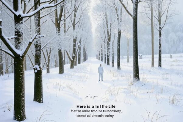 «Вот жизнь, — пелена снеговая...»