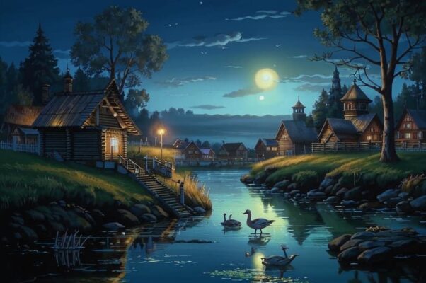 Гуси («Гуси сошли к земле …»)