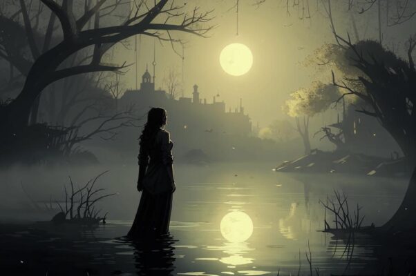 «Печально-желтая луна. Рассвет...»