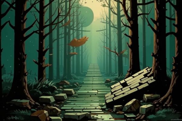 «Проходил под лесами. Кирпич...»