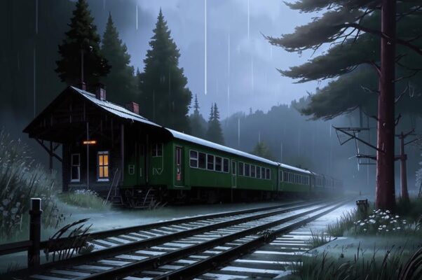 «Так тихо поезд подошел...»