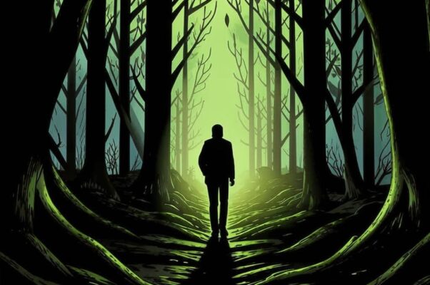 Старость («Бредет в глухом лесу усталый пешехо…»)