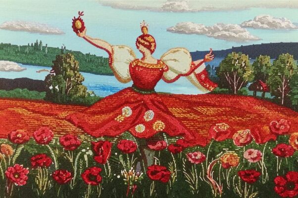 «Вышивки — в танце — на вас...»