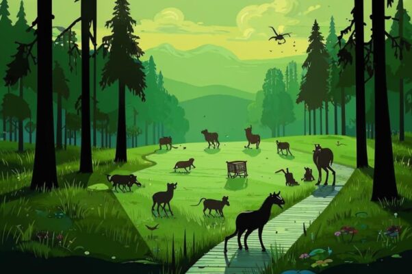 «На глазах зелёный луг...»