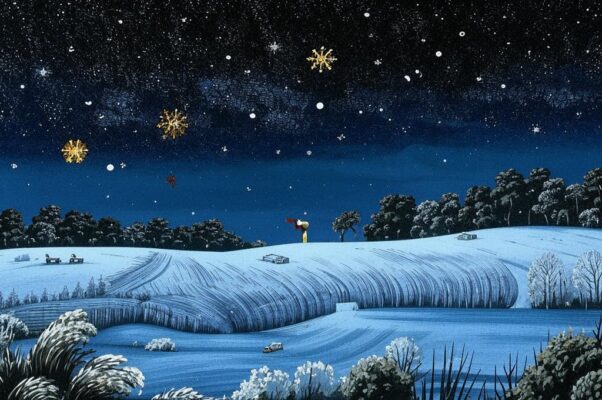 Снег («Замела, как постель…»)