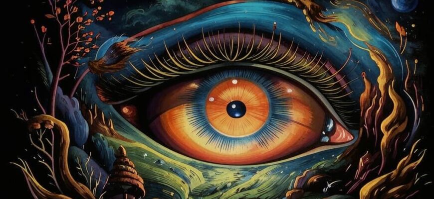 Я («В мои глаза вошли поля, моря, леса…»)