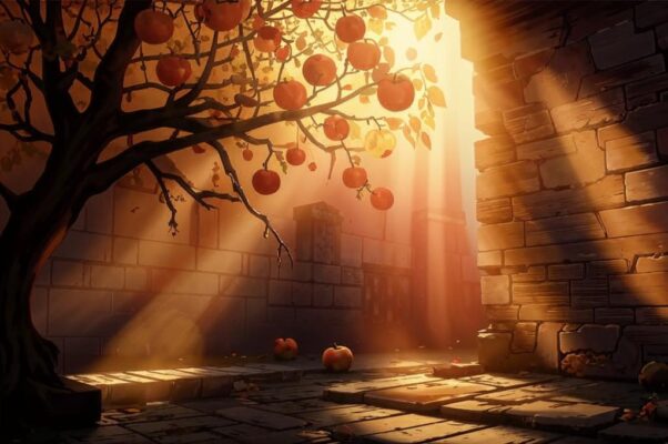 Стена («Порыжевшая от времени стен…»)