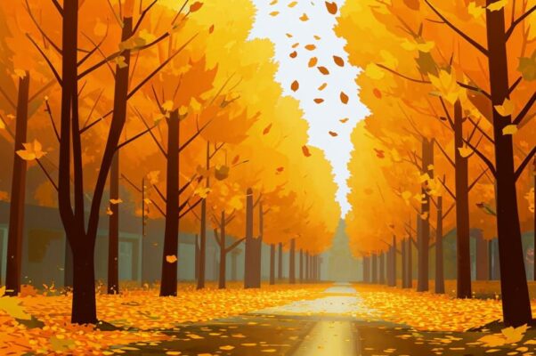 «Медлительной чредой нисходит день осенний...»